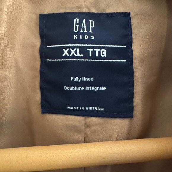 Caramel Gap Dress Coat - Picture 3 of 4